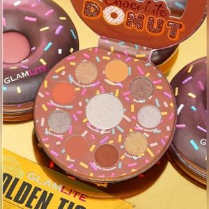Chocolate Donut Eyeshadow Palette | Glamlite Cosmetics | Brand New in Box